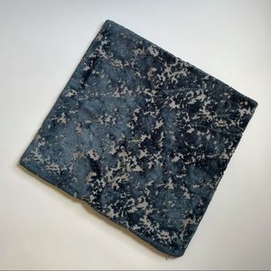 West Elm 20x20 Jacquard Velvet Pillow Cover